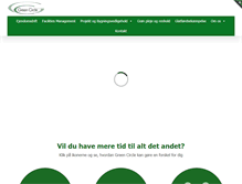 Tablet Screenshot of greencircle.dk